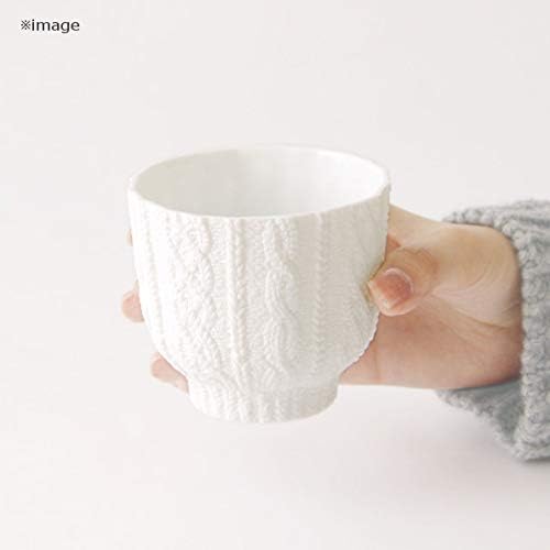 セメントプロデュースデザイン 湯呑み Trace Face Knit Wear ブルー 250ml TF-01bl