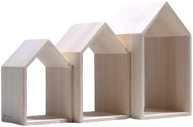 増田桐箱店 ブックハウスネストミニ 本の家 桐 3個セット