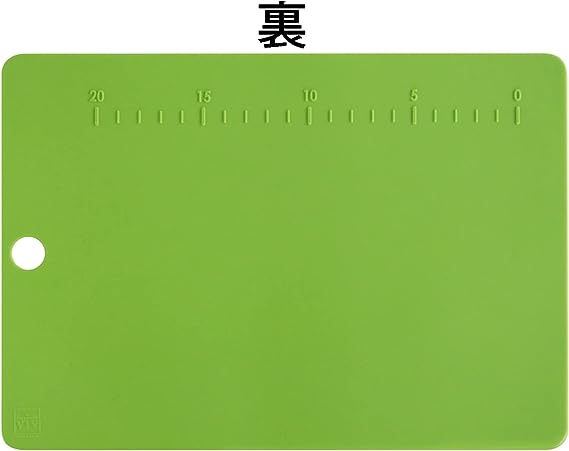 ワールドクリエイト カッティングボード ホワイト/グリーン ViV