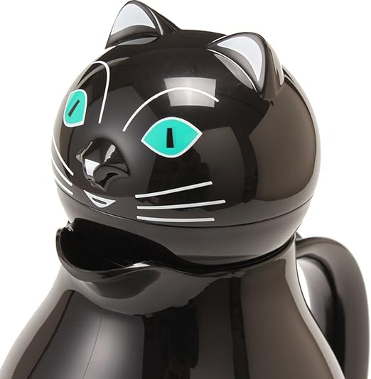 Helios ヘリオス 魔法瓶 1L キャット・ブラック