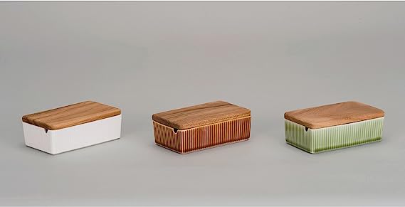 ワールドクリエイト バターケース 日本製 グリーン ViV