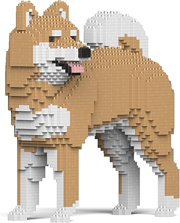 JEKCA ジェッカブロック 柴犬 ベージュ 02S-M02