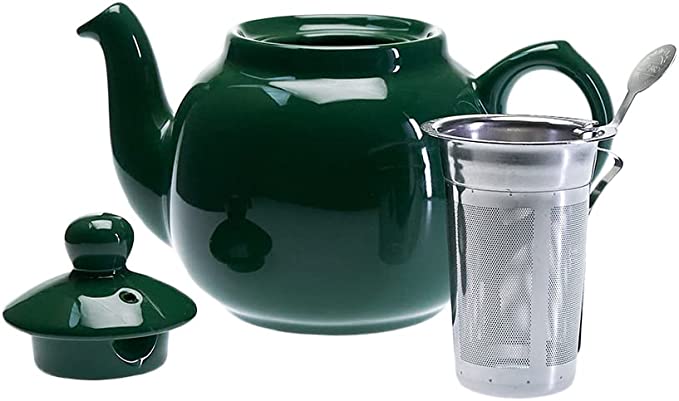 ロンドンポタリーファームハウス ティーポット グリーン 2cup