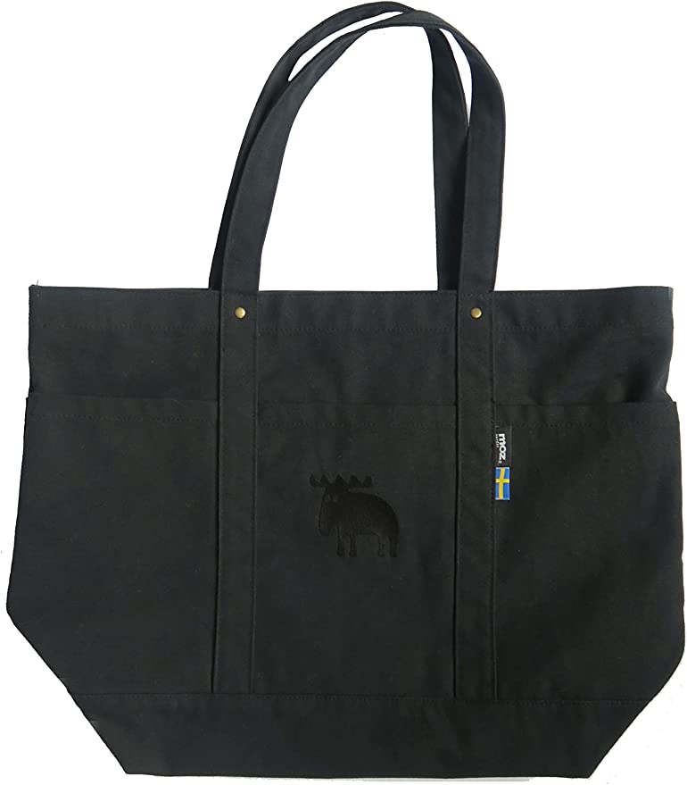 moz 帆布トート LL ブラック BK