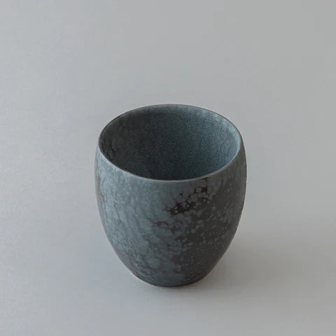 39Arita 有田焼 ダブルウオールカップ 黒天目