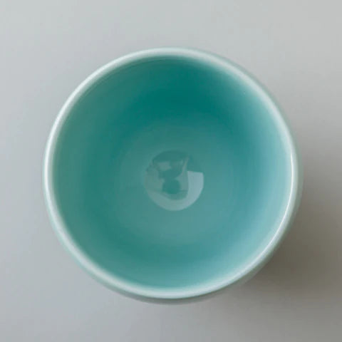 39Arita 有田焼 ダブルウオールカップ 青磁