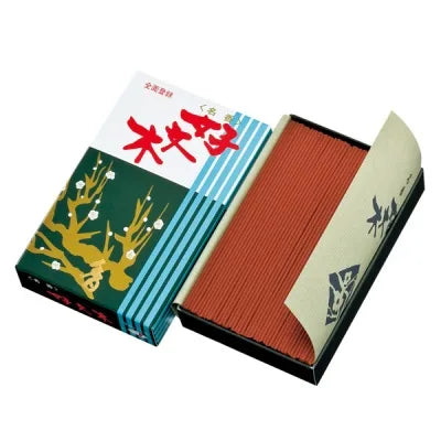 梅栄堂お線香　好文木 平型バラ　約80ｇ