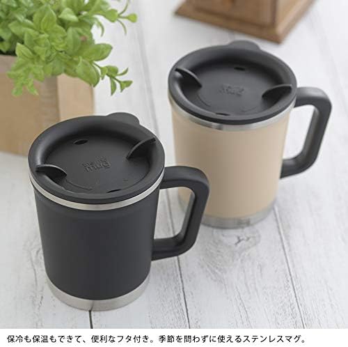 THERMO MUG(サーモマグ) ダブルマグ (300ml) アイボリー DM18-30